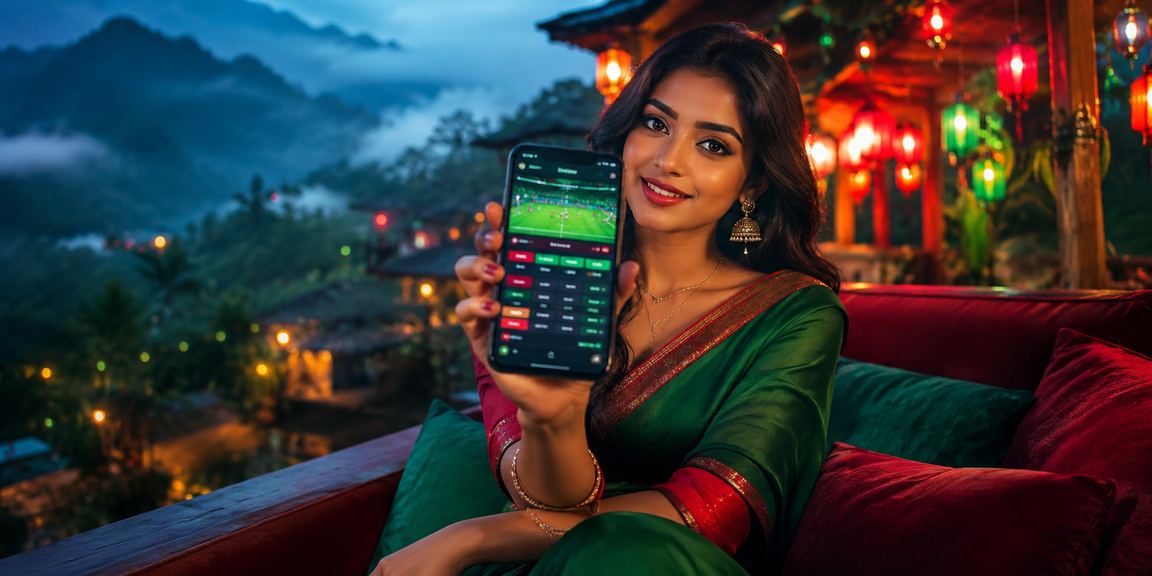 বান্দরবানে মোবাইল ডিভাইসে bk10 লটারি উপভোগ করছেন একজন খেলোয়াড়