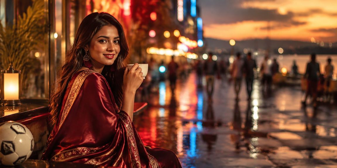 তাঙ্গুয়ার হাওরের পটভূমিতে নিওন আলোয় ফুটবল বেটিং উপভোগ